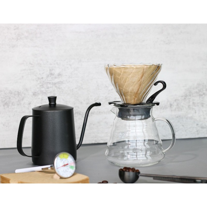 Coffee Equipment Gift Set - กล่องของขวัญชุดหม้อกาแฟชงด้วยมือ อุปกรณ์กลางแจ้งในครัวเรือน เครื่องบดเมล็ดกาแฟครบชุด