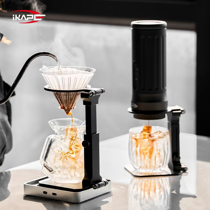 Coffee Equipment Pour Over - IKAPE ขาตั้งแบบพกพาสำหรับกระดาษกรองฮาริโอ/เครื่องชงกาแฟแอโรเพรส; เหมาะสำหรับกาแฟแบบพกพา/เครื่องชงกาแฟแบบพกพาคาโป K2
