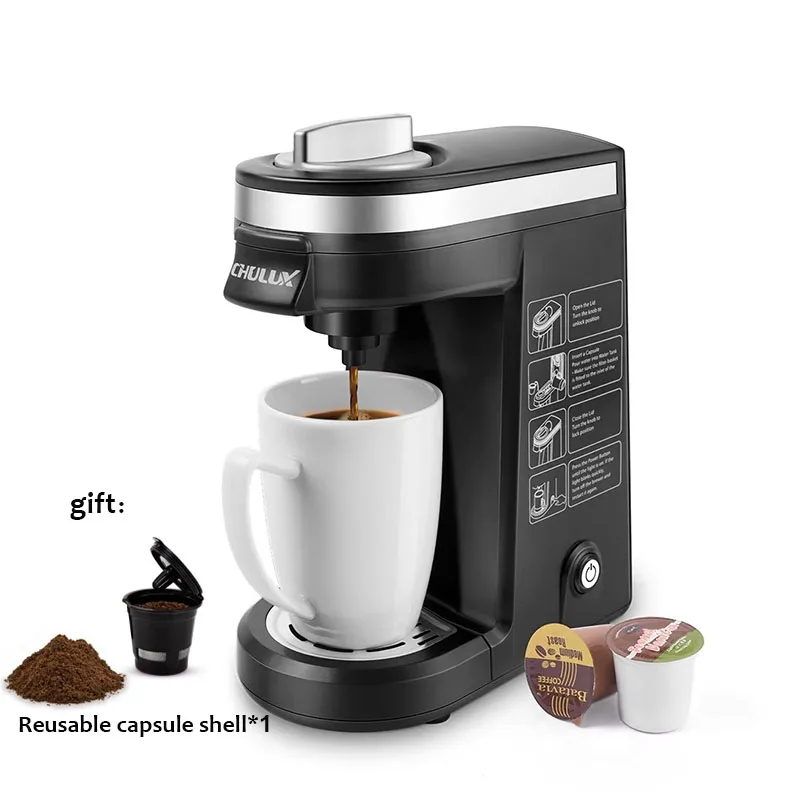 Coffee Equipment Machine - เครื่องชงกาแฟแคปซูล K-Cup 110V/220V สไตล์อเมริกัน เครื่องชงกาแฟแคปซูลขนาดเล็ก เครื่องชงกาแฟผงสำหรับใช้ในบ้าน