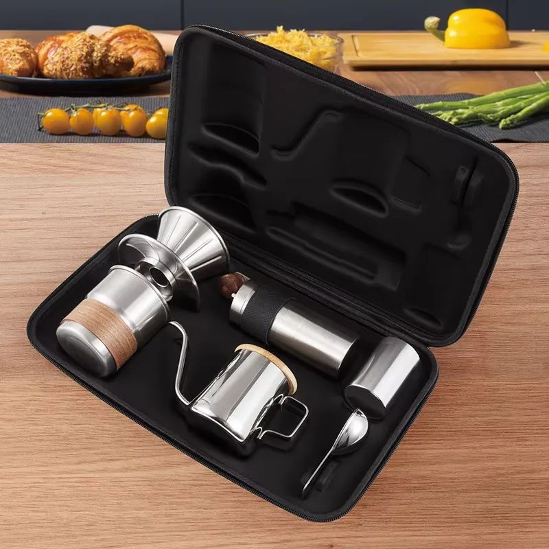 ชุดกาแฟชงมือ สำหรับตั้งแคมป์ เ - Coffee Equipment Gift Set บทวิจารณ์และราคา