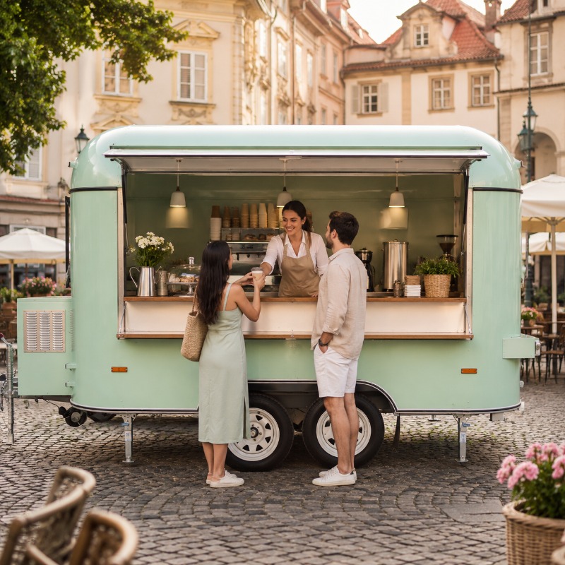 รถขายอาหารเคลื่อนที่แบบกำหนดเอ - Coffee Equipment For Business บทวิจารณ์และราคา
