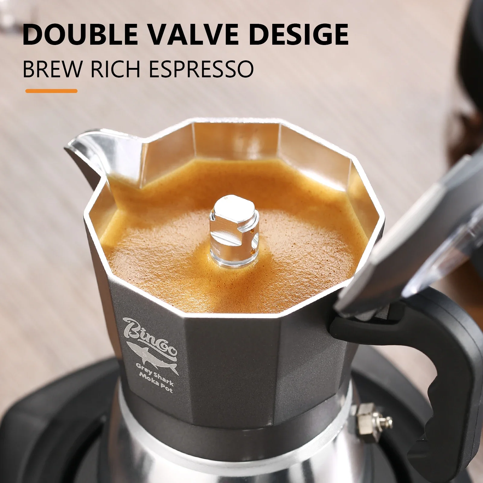 หม้อกาแฟโมก้าพอต Bincoo 2 ถ้วย - Coffee Equipment Machine บทวิจารณ์และราคา