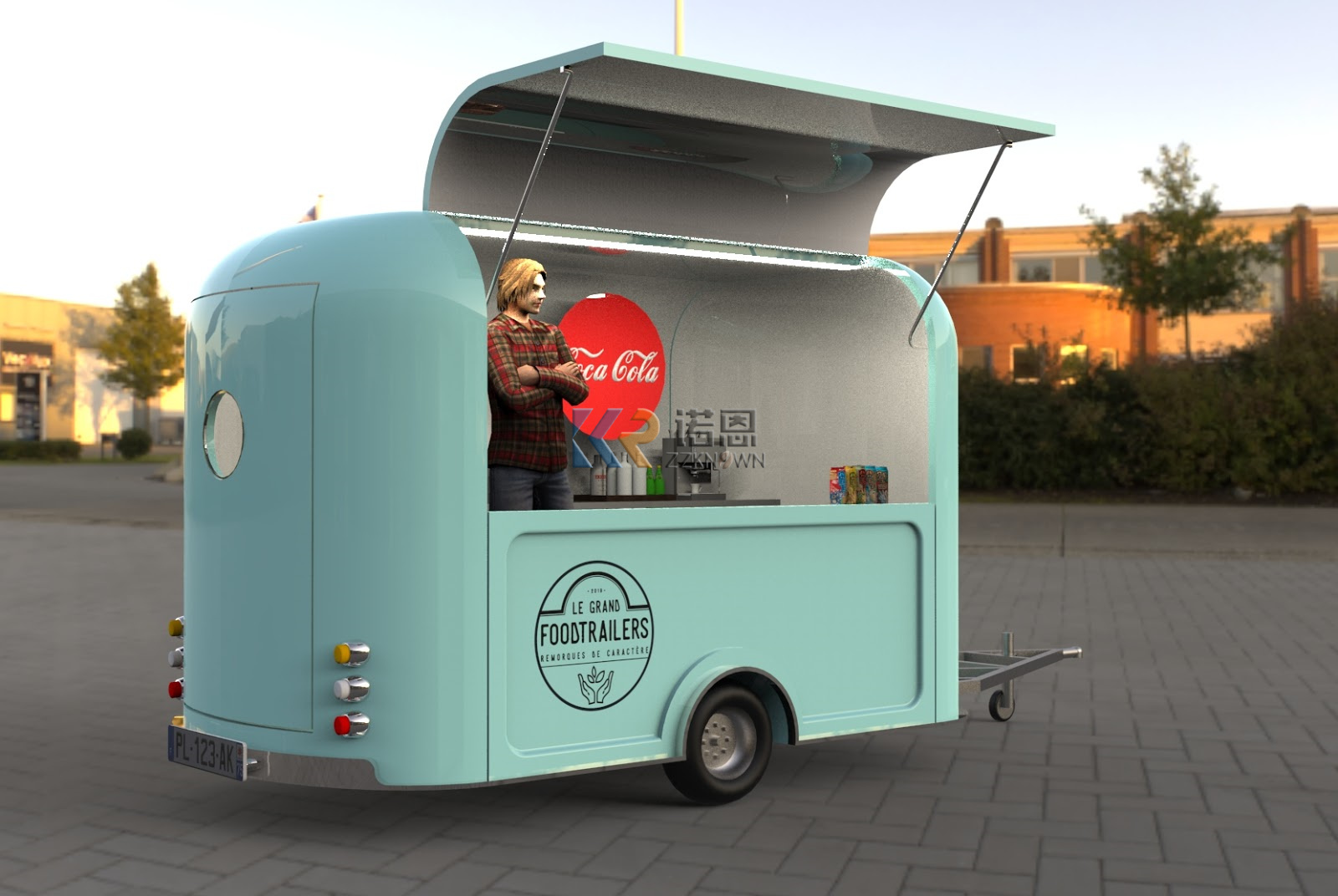 ติดตั้งคาราวานบาร์หยอดเหรียญรถ - Mobile Coffee Van Equipment บทวิจารณ์และราคา