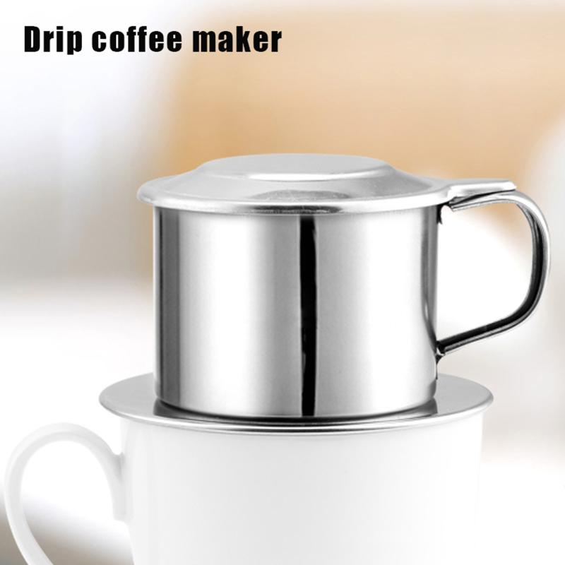 แก้วกรองกาแฟสแตนเลสแบบพกพา สำห - Coffee Equipment Machine บทวิจารณ์และราคา