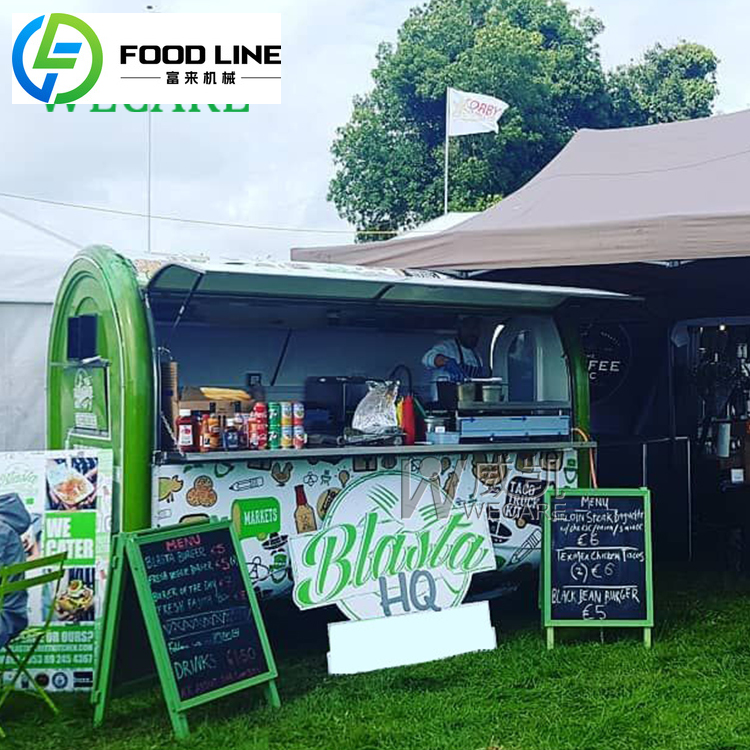 รถขายอาหารเคลื่อนที่ FULAI ออก - Mobile Coffee Van Equipment บทวิจารณ์และราคา
