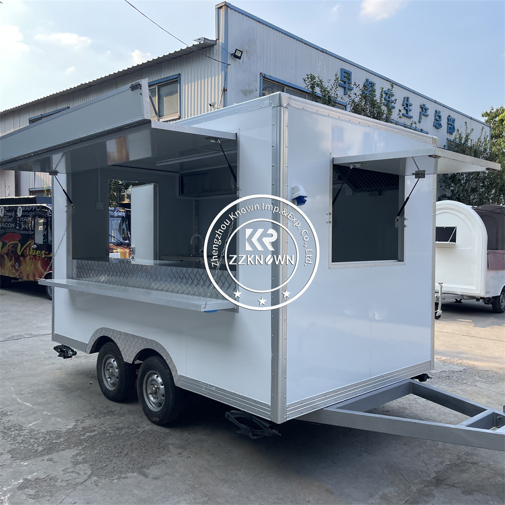 รถขายอาหารเคลื่อนที่ทันสมัย รถ - Mobile Coffee Van Equipment บทวิจารณ์และราคา