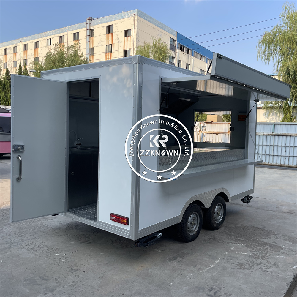 รถขายอาหารเคลื่อนที่ทันสมัย รถ - Mobile Coffee Van Equipment บทวิจารณ์และราคา