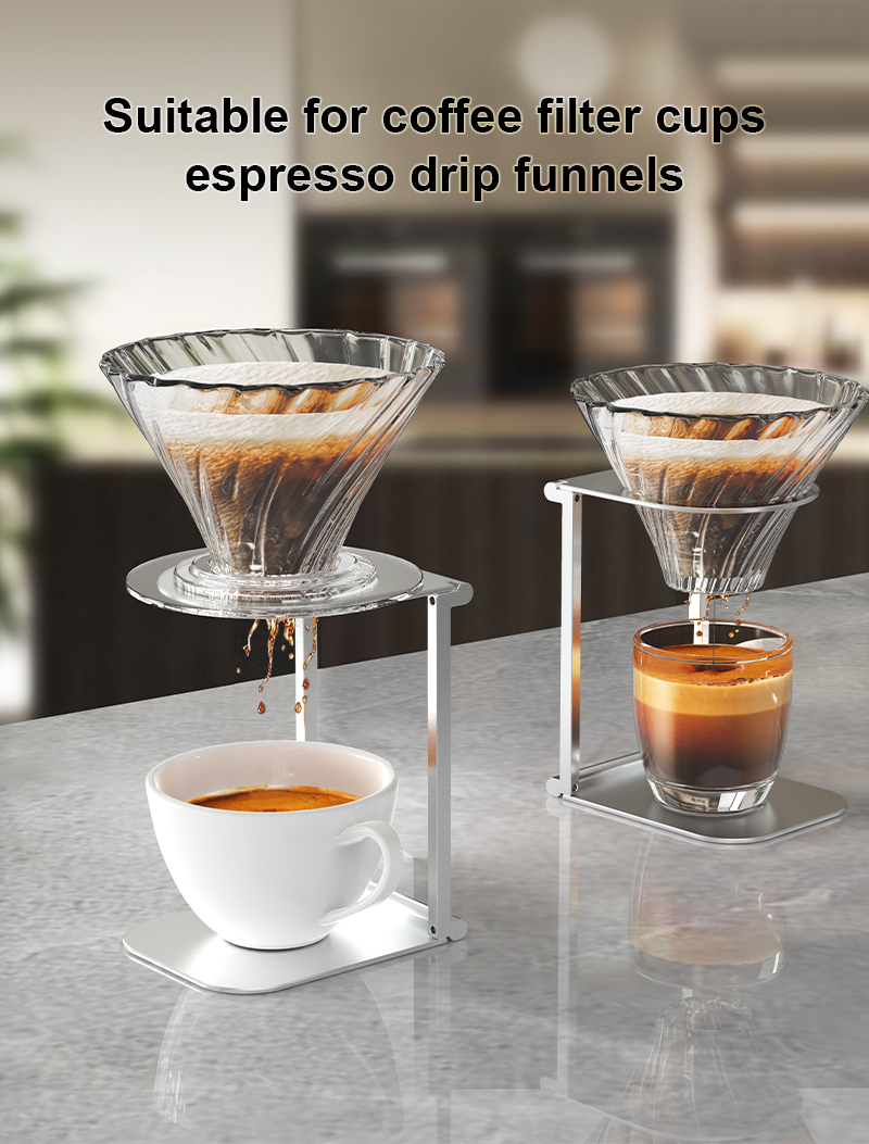 พับกาแฟหยดผู้ถืออลูมิเนียมอัลล - Coffee Equipment Machine บทวิจารณ์และราคา