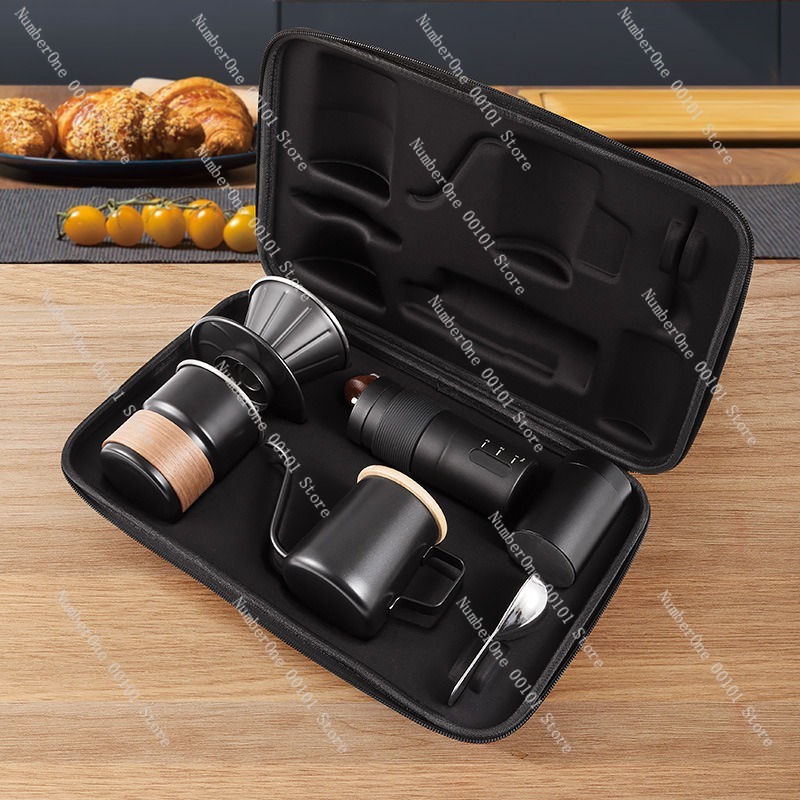 ชุดเครื่องชงกาแฟดริปแบบพกพา สำ - Coffee Equipment Gift Set บทวิจารณ์และราคา