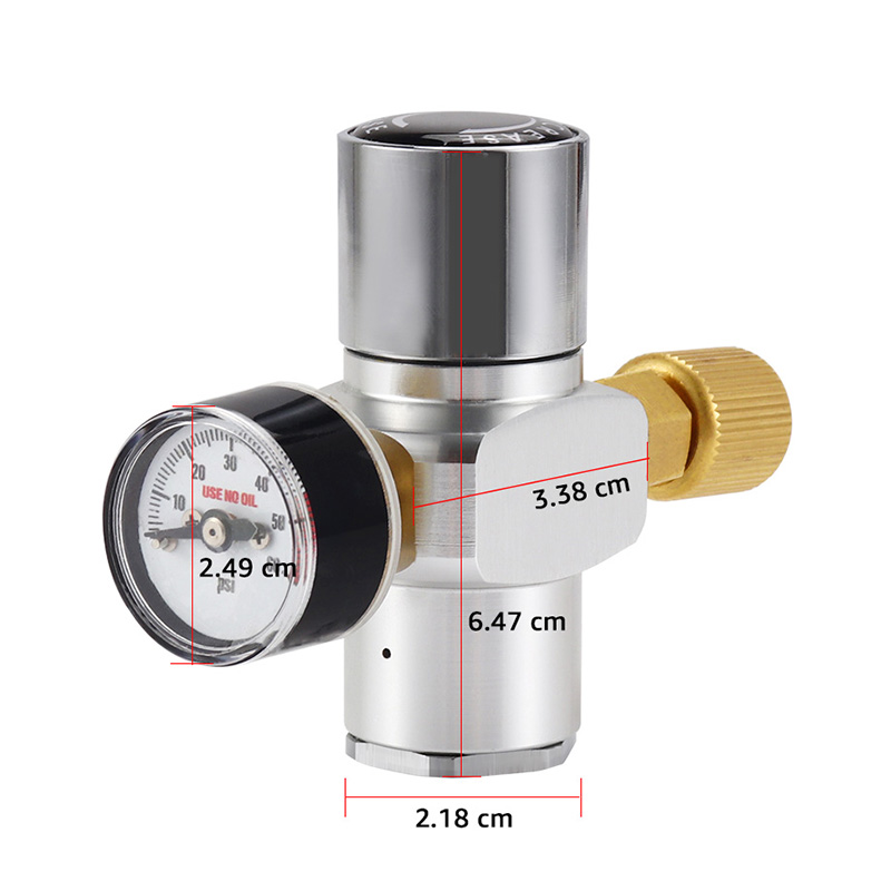 0-60PSI เบียร์ Keg Co2 Charger - Coffee Equipment Machine บทวิจารณ์และราคา