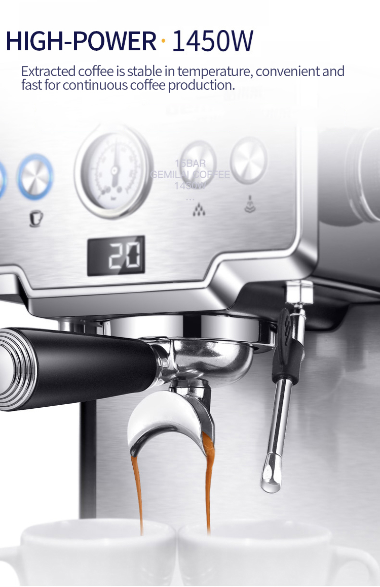 เครื่องชงกาแฟเอสเพรสโซ CRM3605 - Coffee Equipment For Espresso Machine บทวิจารณ์และราคา