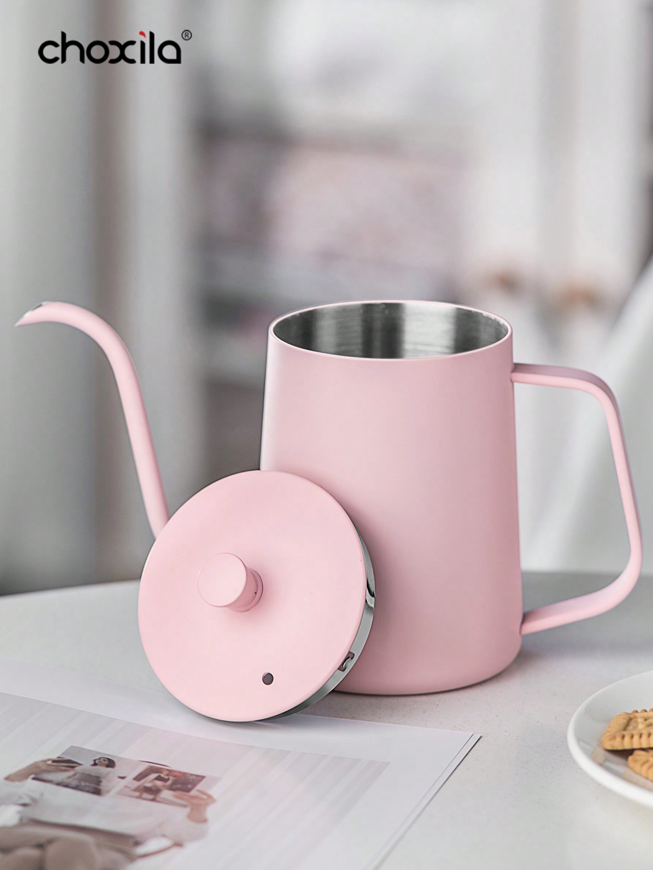 1 ชุดสีชมพู Pour Over Coffee ช - Coffee Equipment Kit บทวิจารณ์และราคา