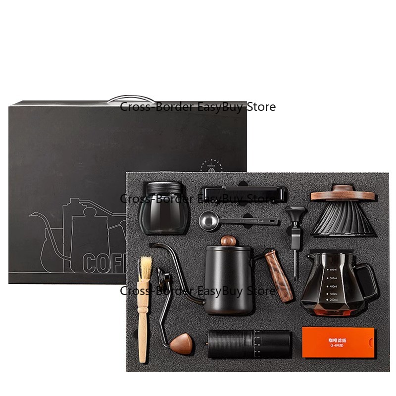 ชุดกาแฟดริป, หม้อกาแฟดริป, ถ้ว - Coffee Equipment Gift Set บทวิจารณ์และราคา
