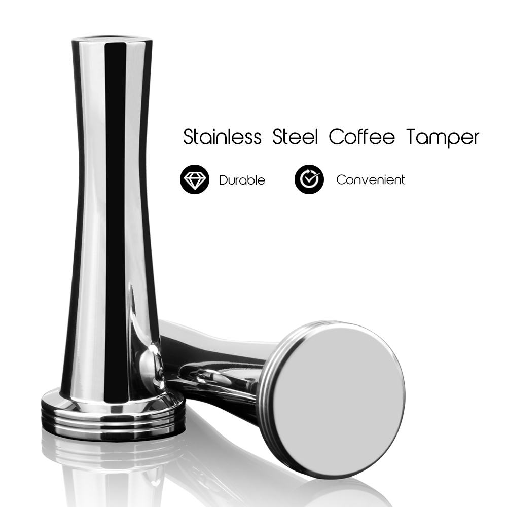 30 มม.สแตนเลสสตีล Heavy แบนฐาน - Coffee Equipment Kit บทวิจารณ์และราคา