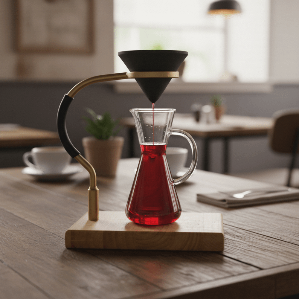 ตัวกรองกาแฟเซรามิกทรงกรวยแบบไม - Coffee Equipment Machine บทวิจารณ์และราคา