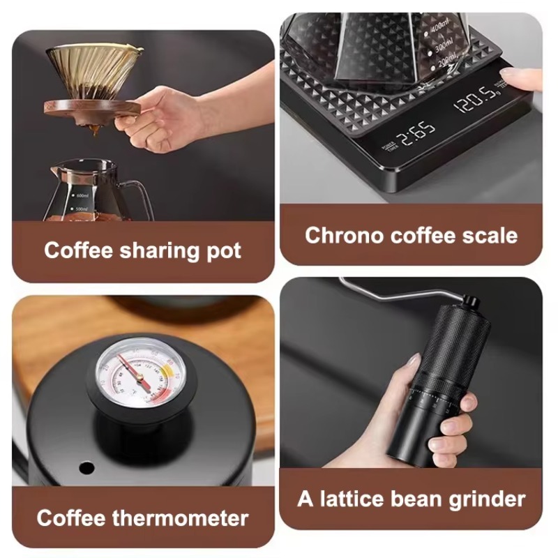 ชุดกาแฟสำหรับเดินทาง 10 ชิ้น ป - Coffee Equipment Kit บทวิจารณ์และราคา