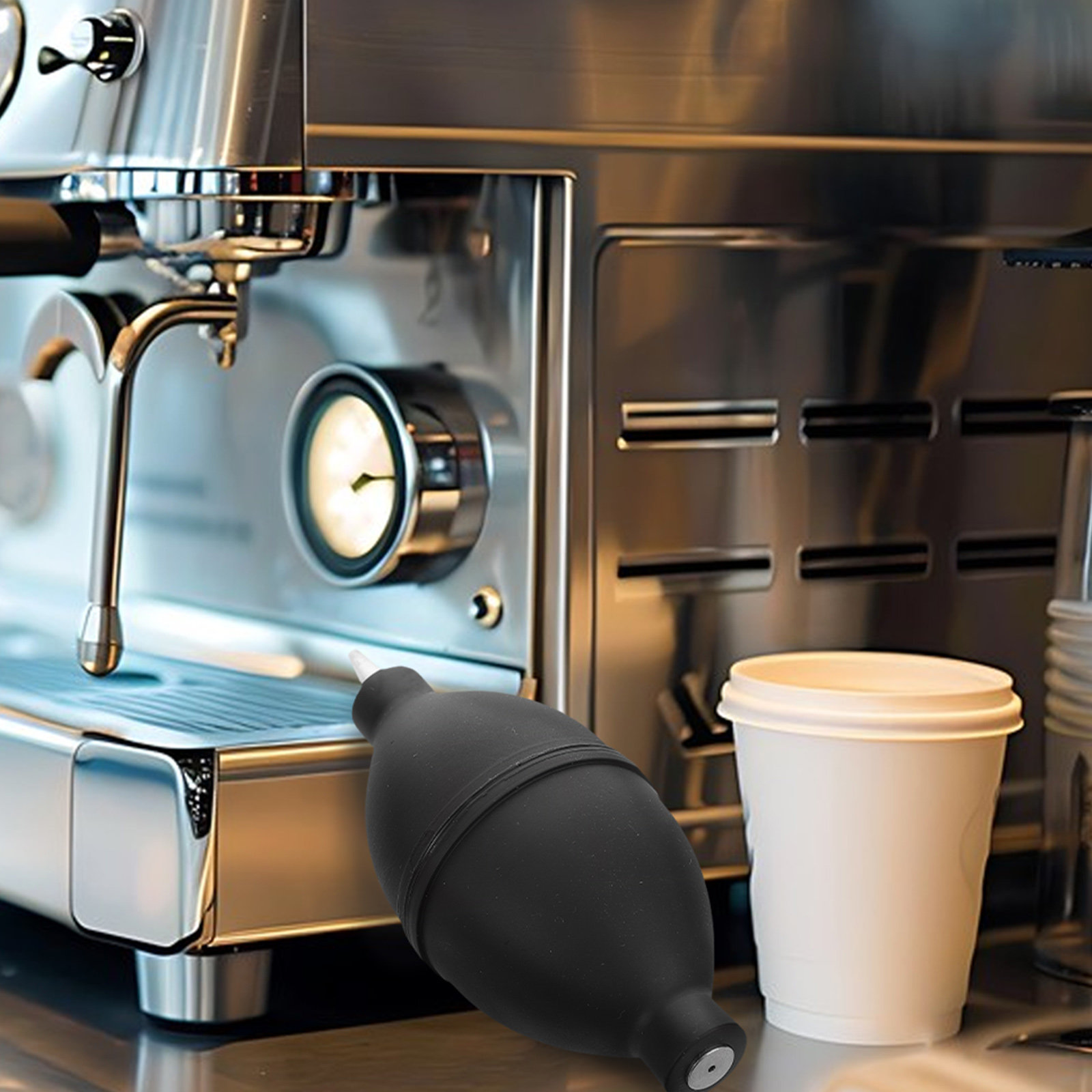 เครื่องเป่าลมทำความสะอาดเครื่อ - Coffee Equipment For Espresso Machine บทวิจารณ์และราคา