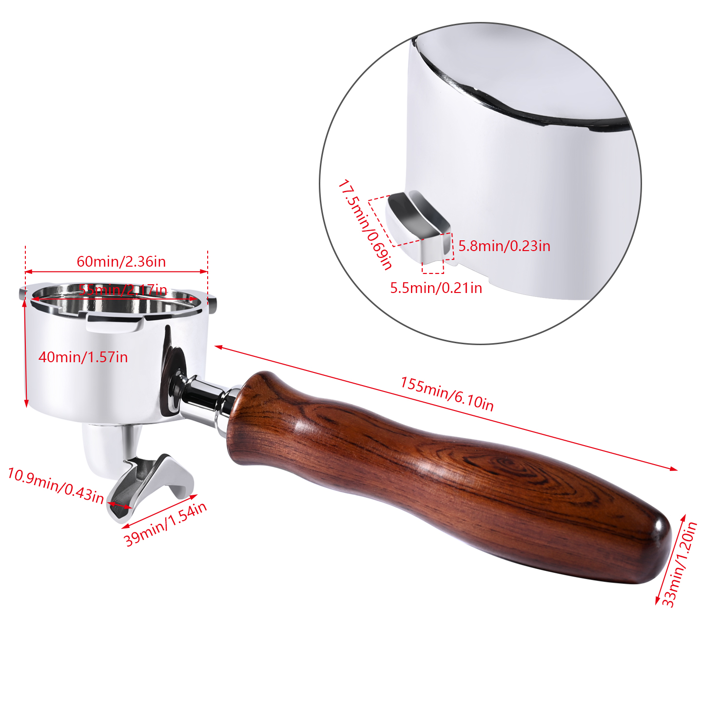หัวชงกาแฟแบบสองช่องขนาด 51 มม. - Coffee Equipment Machine บทวิจารณ์และราคา