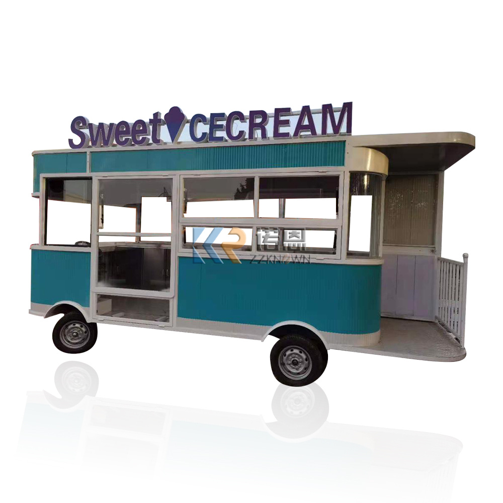 ในสต็อก 5M รถบรรทุกอาหารมือถือ - Mobile Coffee Van Equipment บทวิจารณ์และราคา