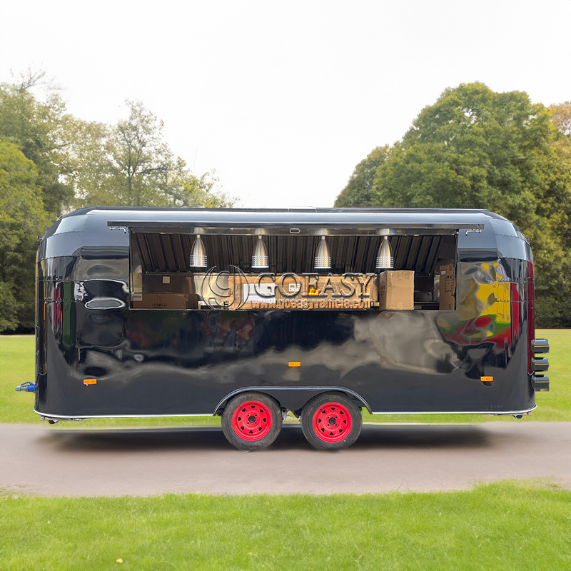 รถบรรทุกอาหารกาแฟ รถเข็นสุนัขร - Mobile Coffee Van Equipment บทวิจารณ์และราคา
