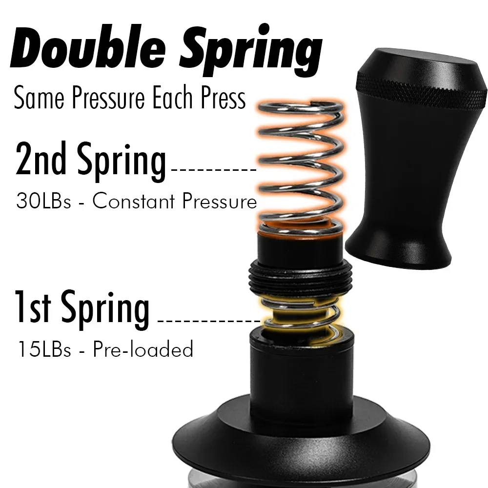 กาแฟ Tamper 51 มม.ฤดูใบไม้ผลิ  - Coffee Equipment Kit บทวิจารณ์และราคา